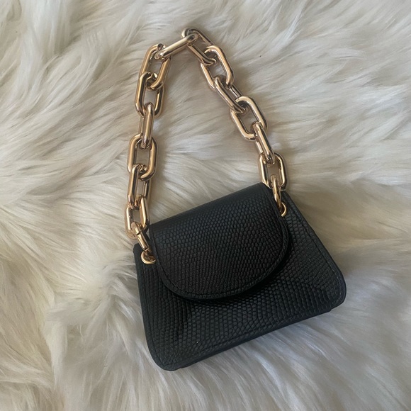 Taupe Interchangable Coin Belt/ Mini Purse with Chain - Picture 5 of 16